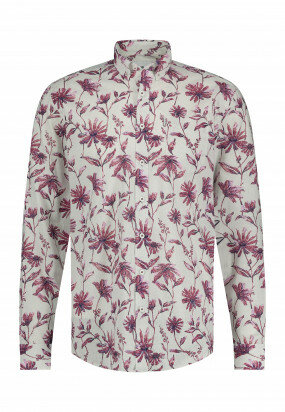 Slub-shirt-with-floral-print