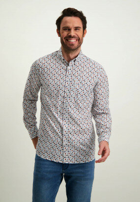 Overhemd-met-regular-fit-en-button-down