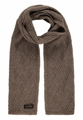 Modern-Classics-scarf-in-structure-knit---sepia-plain