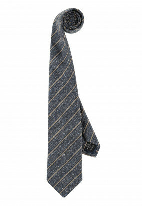 Modern-Classics-gestreepte-stropdas---donkerblauw/kit