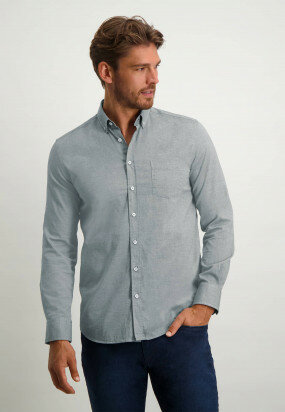 Organic-cotton-oxford-shirt---dark-blue/white