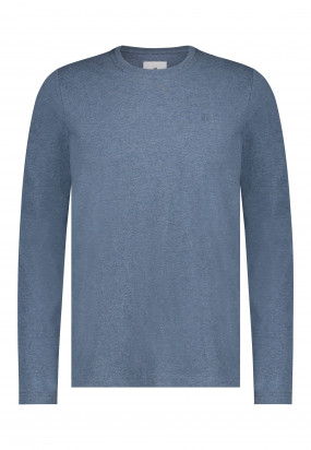 BCI-cotton-jersey-long-sleeve-top---grey-blue-plain