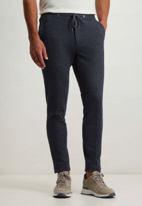 Stretch-chinos-with-elastic-band---midnight/navy