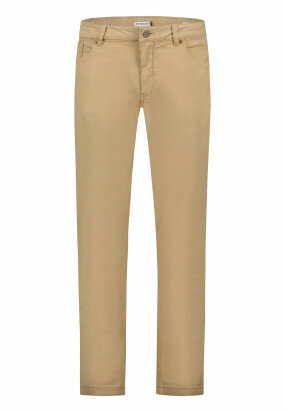 TENCEL™-blend-stretch-jeans---beige-plain