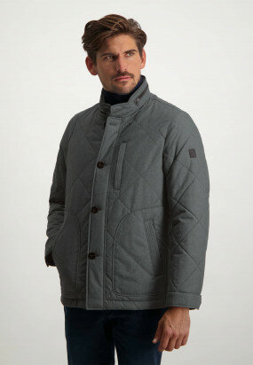 Jacket-made-of-polyester---mid-grey/charcoal
