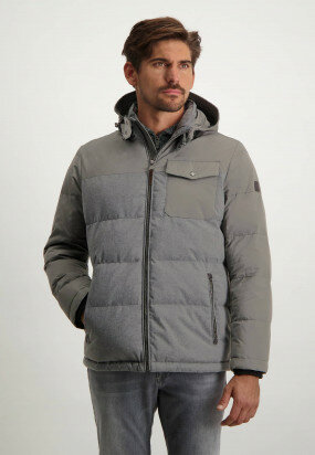 Lightweight-jacket-with-zipper---medium-grey-plain