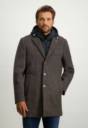 Lanificio-Roma-jacket-with-nylon-insert---sepia-plain