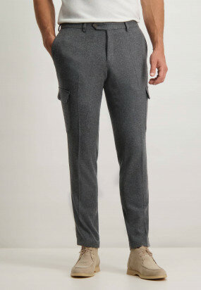 Modern-Classics-cargo-trousers---medium-grey-plain