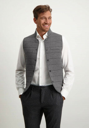 Modern-Classics-knitted-gilet---medium-grey-plain