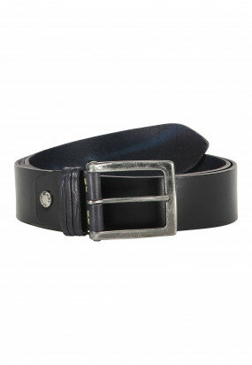 Belt-with-a-tough-nickel-free-buckle---dark-blue-plain