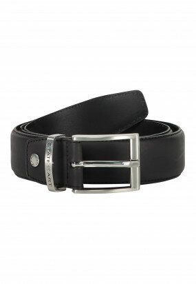 Belt-of-ranger-leather---black-plain
