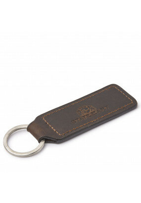 Key-holder-made-of-leather---dark-brown-plain