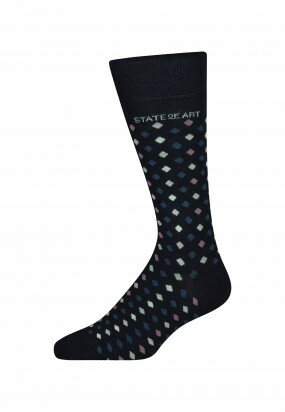 Jacquard-sokken-met-een-ruitpatroon