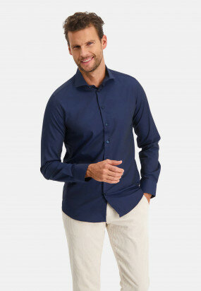 Modern-Classics-Easy-Care-shirt---dark-blue-plain