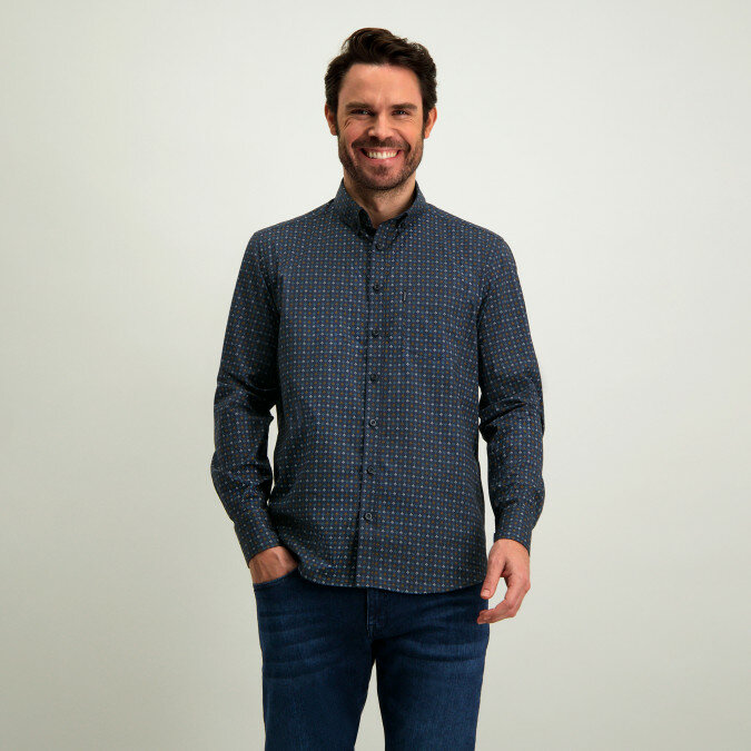 Cotton-stretch-shirt-with-print