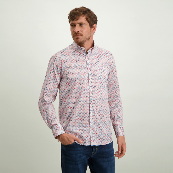 Button-down-shirt-with-chest-pocket