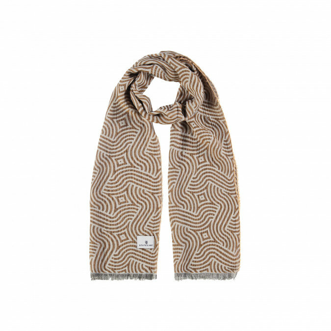 Scarf-with-print-design