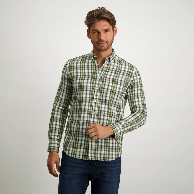 Geruit-overhemd-met-button-down-kraag